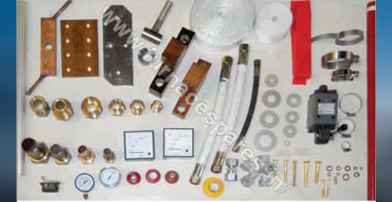 Melting Induction Furnace Spare, Melting Furnace Coil, Induction Furnace Spare, Induction Melting Furnace Spare, Refractory Top Bottom Cast, Furnace Selector Switches, Induction Furnace Assembly Parts